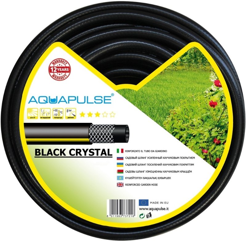 Шланг 'Aquapulse' BLACK CRISTAL d1/2' 20м