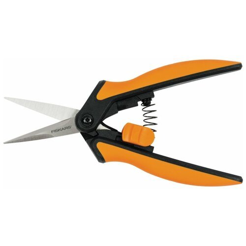 Садовые ножницы FISKARS Solid SP13 черный/оранжевый
