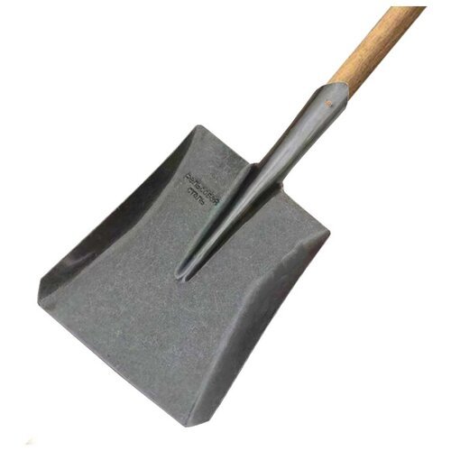 Лопата садовая совковая ЛД рельсовая сталь `Урожайная сотка` женская универсальная с деревянным черенком