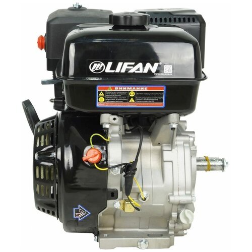 Двигатель бензиновый Lifan NP445 D25 (17л. с, 445куб. см, вал 25мм, ручной старт)