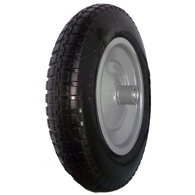 колесо для тачки полиуретановое, для моделей 3.25-8, подшипник 25 мм
