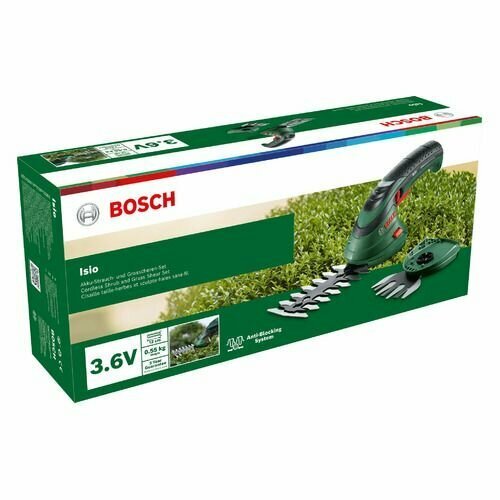 Ножницы для травы Bosch ISIO 3, 1.5Ач [0600833109]